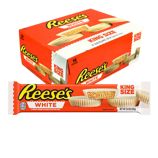 Reese's Peanut Butter Cups White King Size 18 x 79g MHD: 12.2024