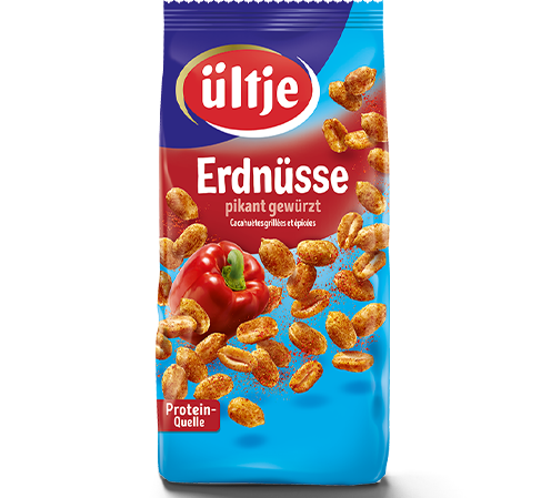 Ültje Erdnüsse Pikant Gewürzt 90g