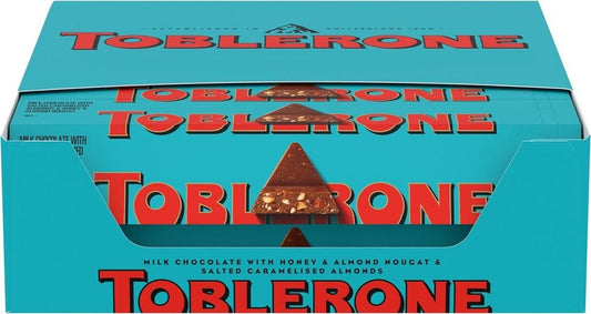 Toblerone amandes croquantes 20 x 100g DDM:03.08.2025
