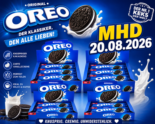 Oreo Original 3er( 12 x 26,2g) x4