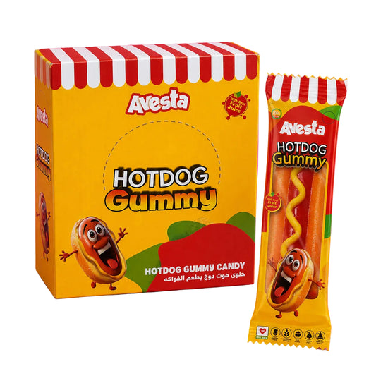 Avesta Hotdog Gummy 24 x 20g