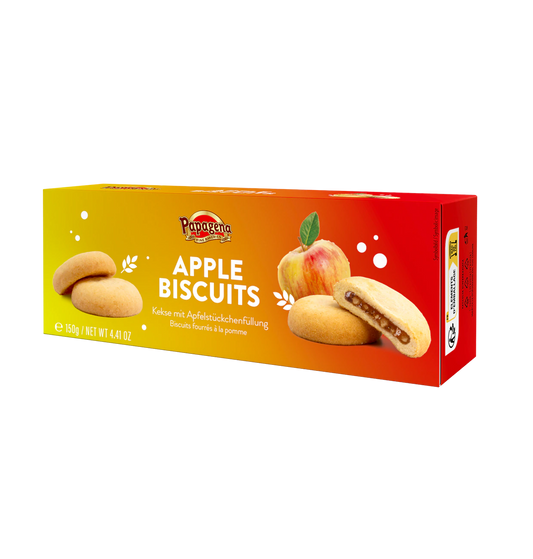 Biscuits mit Apfelfüllung 150g