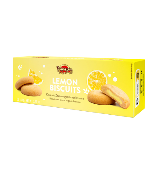 Biscuits mit Zitronencremefüllung 150g