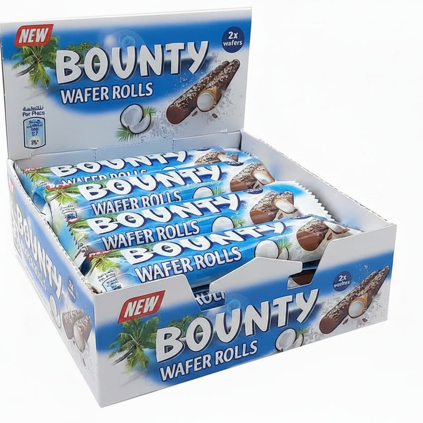 Bounty Wafer Rolls 12x23,4g