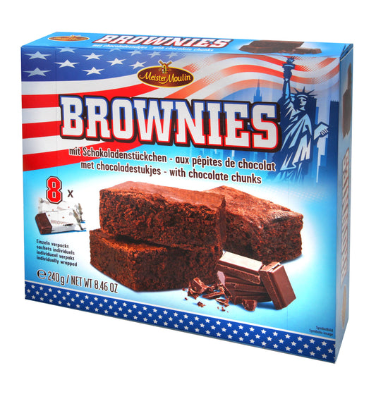 Meister Moulin Brownies 8x30g MHD: 30.04.2025