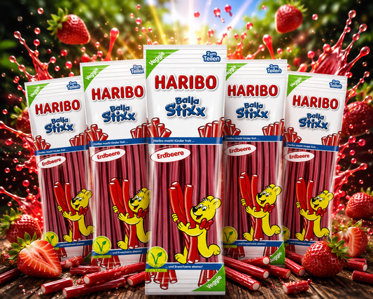 Haribo Balla Stixx Erdbeere veggie 5 x 200g