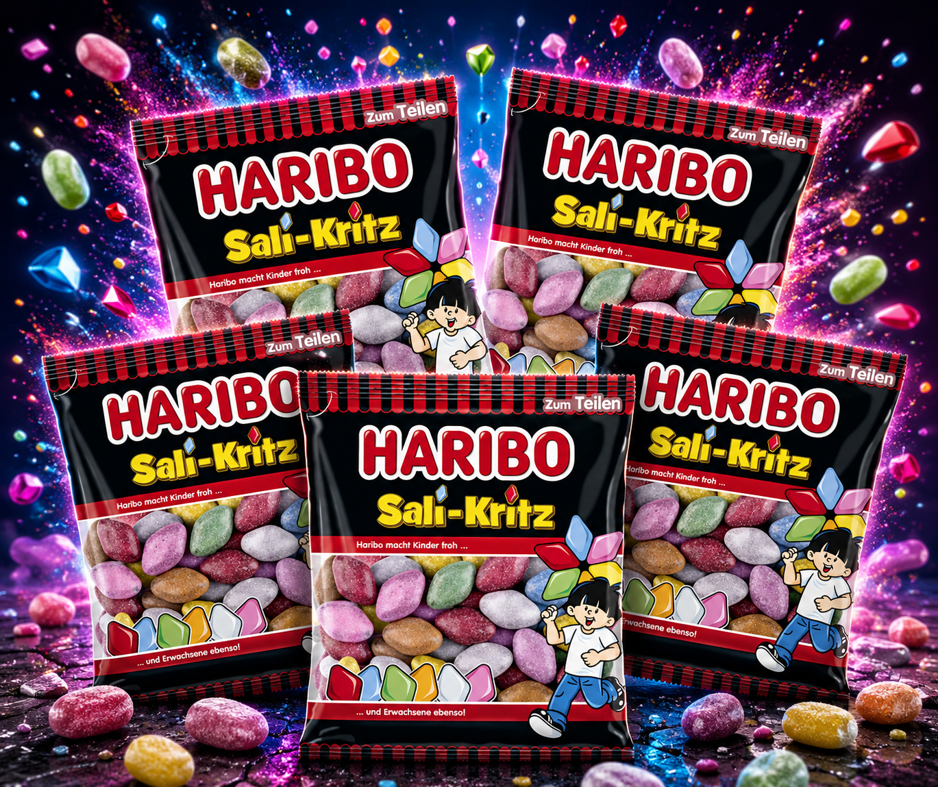 Haribo Sali-Kritz 5 x 160g
