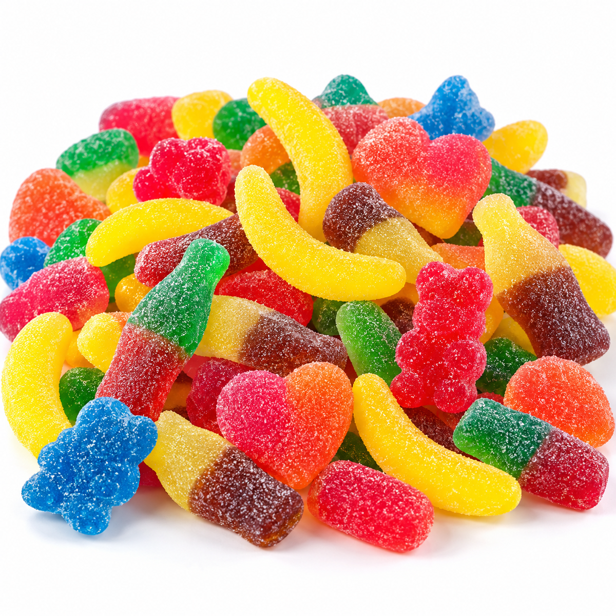 Damel Gomme aux Fruits Mélange Sucré 80g