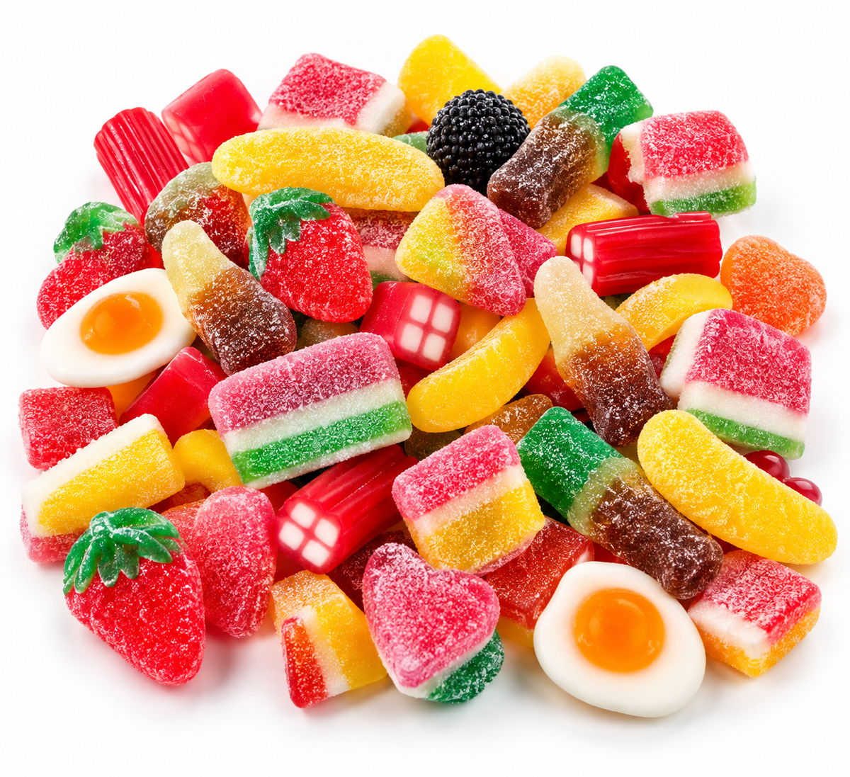 Mélange de gommes aux fruits Damel top 12x 135 g
