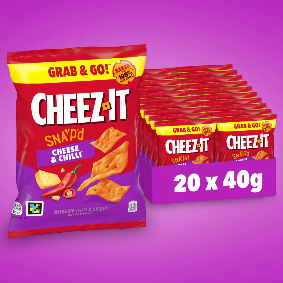 Cheez It Snap'd Kaas & Chili 20x40g