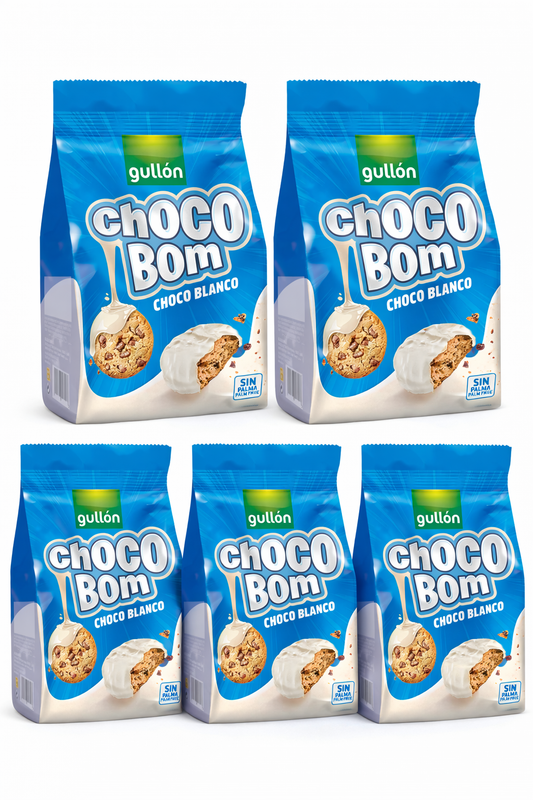 Chocobom Blanco 5er