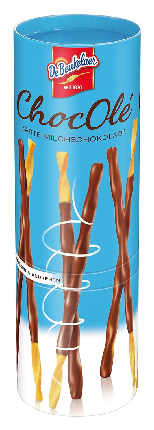 DeBeukelaer ChocOlé Milchschokolade 75g MHD: 01.09.2024