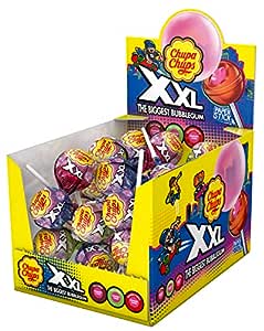 Chupa Chups XXL the Biggest Bubblegum 25x29g MHD: 03.2026