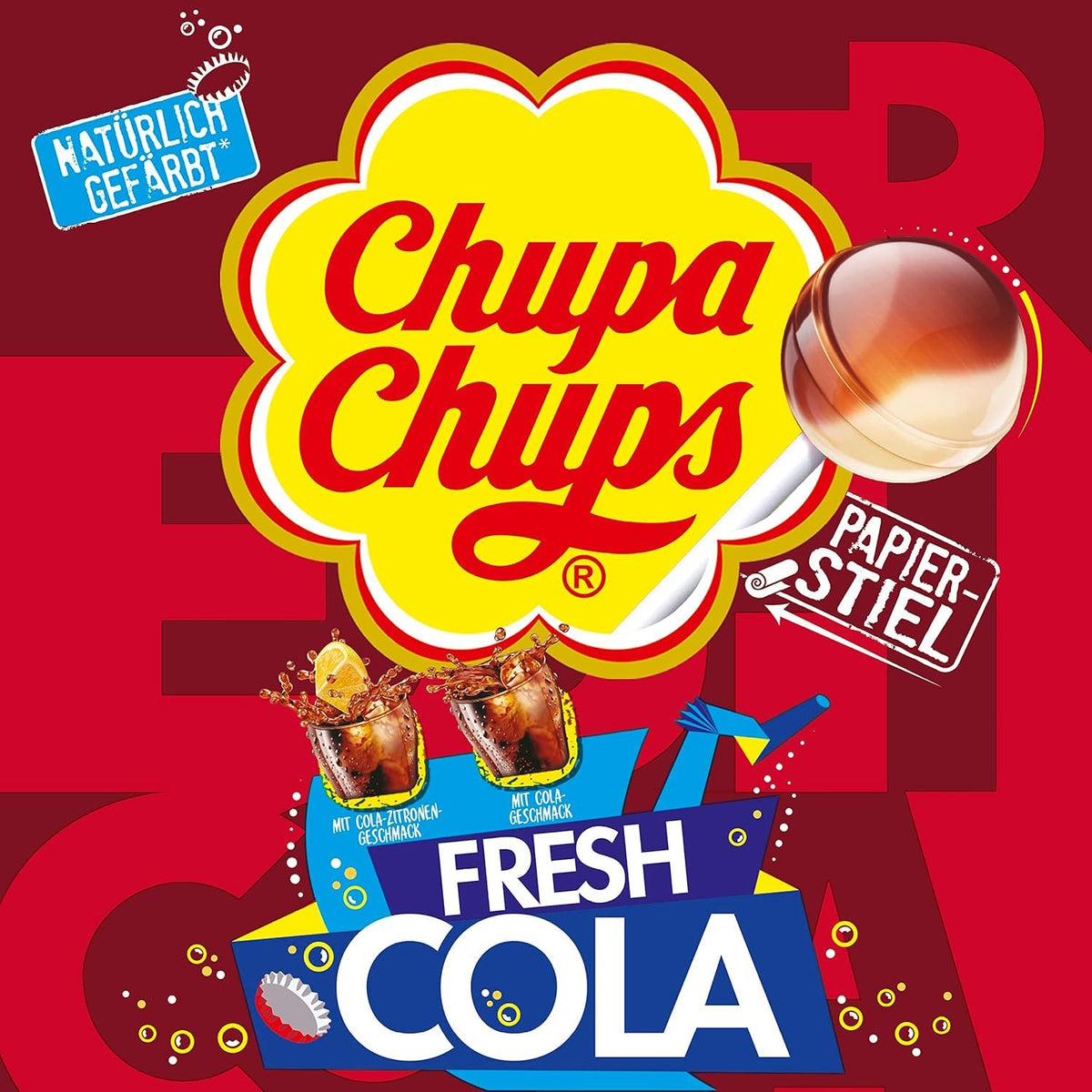 Chupa Chups Fresh Cola Lutscher