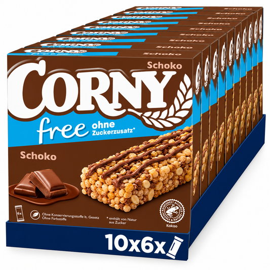 Corny Free Müsliriegel Schoko 10x (6x20g)