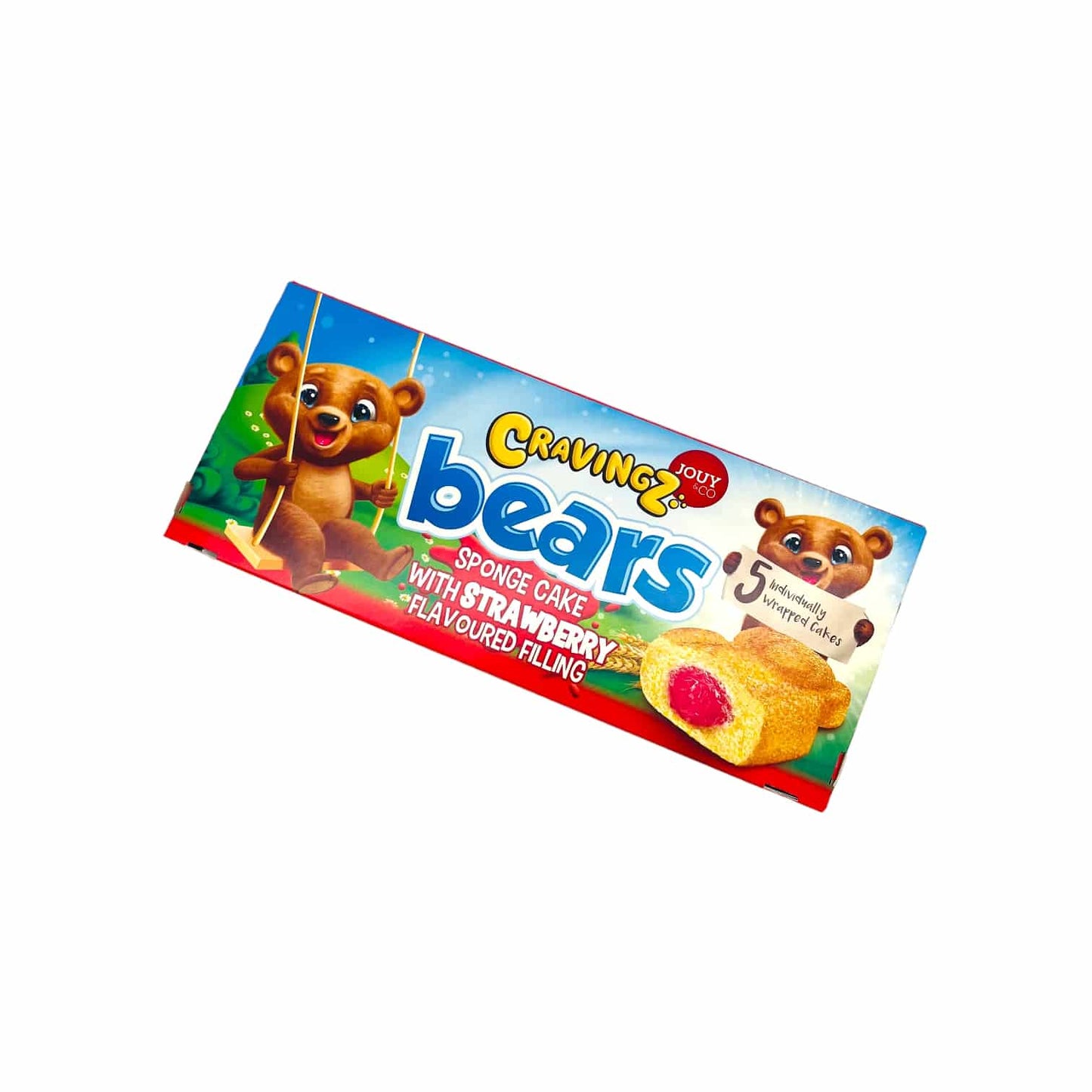 JouyCo Cravingz Bears Erdbeere 5x40g MHD: 16.12.2024