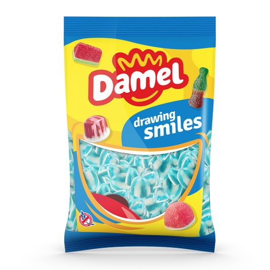 Damel Blue Raspberry Twist Kisses 