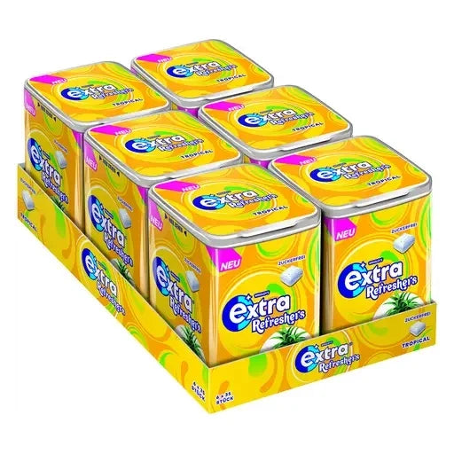 EXTRA Rafraîchissants Tropical 6x78g