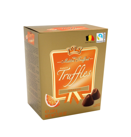 Fancy Gold Truffles Orange 200g (MHD: 15.07.2025)