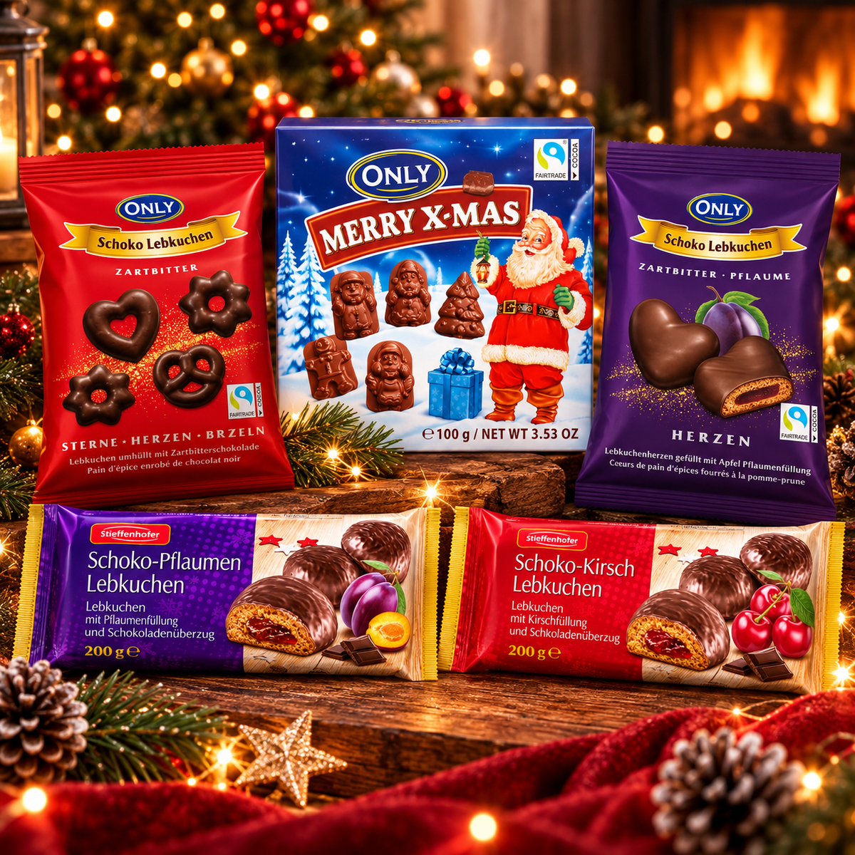 Pack spécial Noël de 5