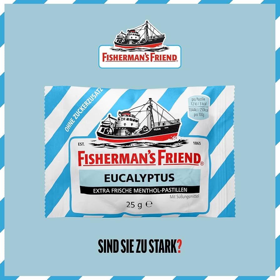 Fishermans Friend Eucalyptus Zuckerfrei Pastillen