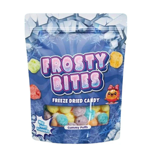Frosty Bites Freezed Dried Candy - Gummy Puffs 50g