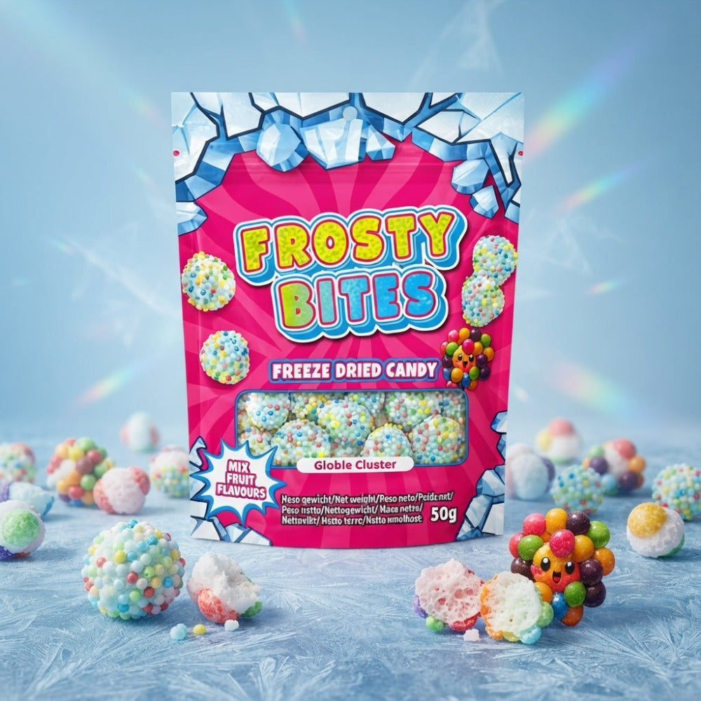 Frosty Bites Freeze Dried Candy Globule Cluster 