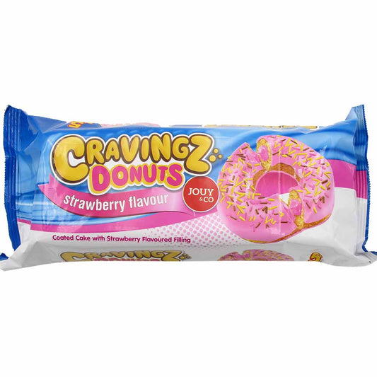 Cravingz Donuts Erdbeercreme Füllung 5er 200g MHD:07.01.2026