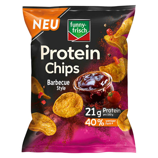funny frisch Protein Chips Barbecue Style 90 g