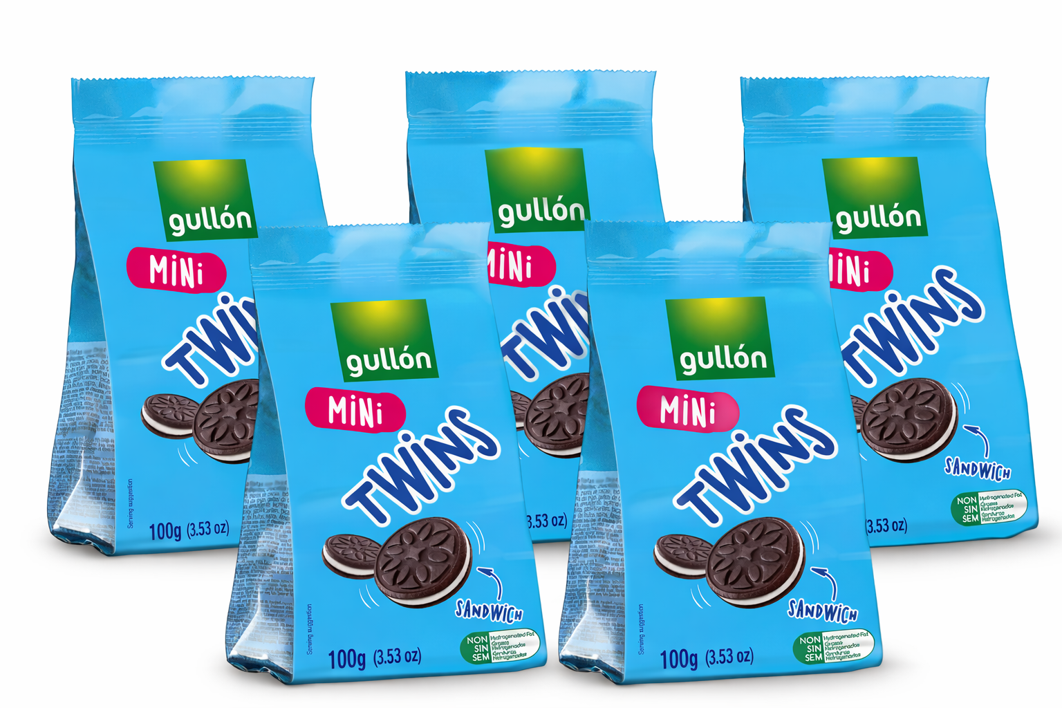 Gullon Mini Twins Sandwich 100g x 5