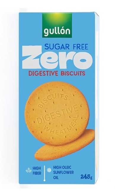Gullón Biscuits Digestifs Zéro Sans Sucre 245g