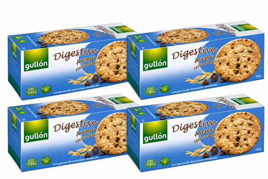 Gullón Digestive Avena Choco 265g x 4