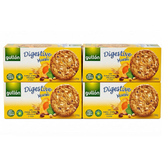 Gullón Digestive Müsli Kekse 4 x 230g
