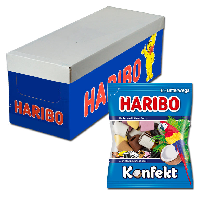 X24 Haribo Lakritz Konfekt 24 Beutel je 100g