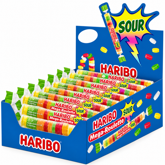 Haribo Mega-Roulette Sour 40 x 45g