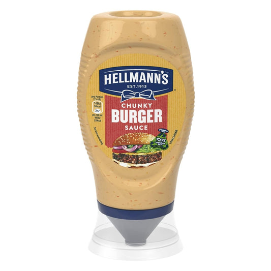 Hellmann's Chunky Burger Sauce 250 ml MHD: 27.04.2024