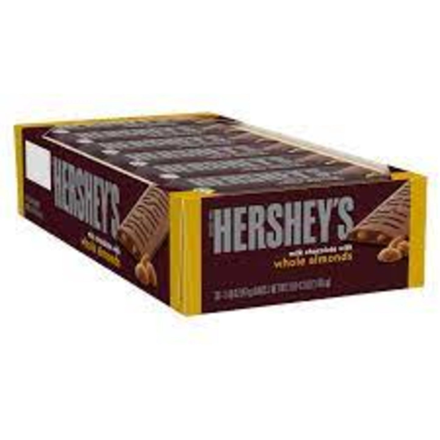 Hershey's Milchschokolade mit ganzen Mandeln 36x41g USA MHD 09.03.2025