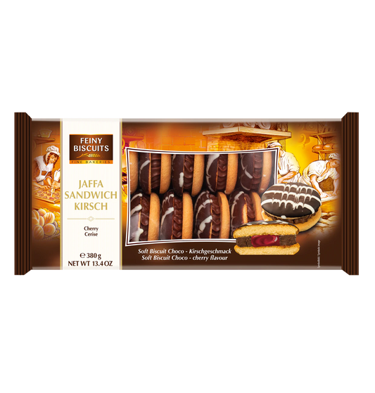 Jaffa Sandwich Schokolade-Kirsch 380g