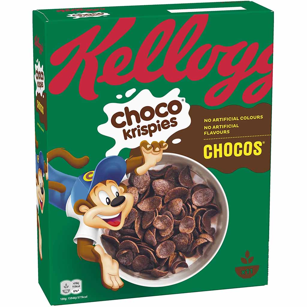 Kellogg's Choco Krispies Chocos 420g MHD: 29.04.2025