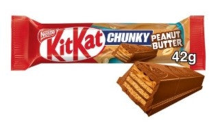 KitKat Chunky Peanut Butter 24x42g MHD:05.2026