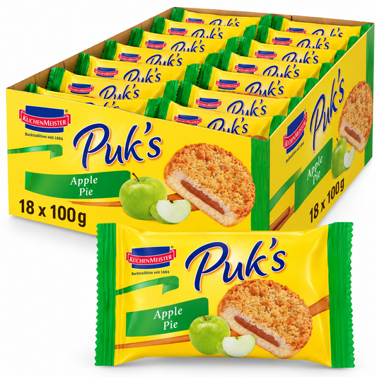 KuchenMeister Puk's Apple Pie 18 x 100g