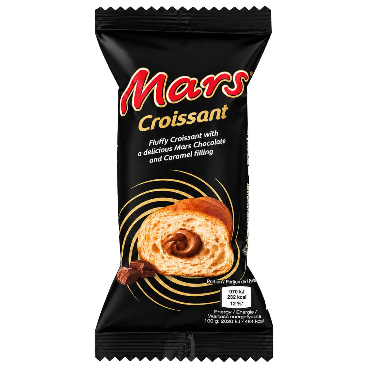 Croissants Mars rellenos de crema Mars 48g
