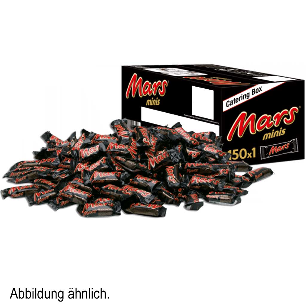 Mars Minis Schokoriegel 150er Box 2821g MHD:22.06.25