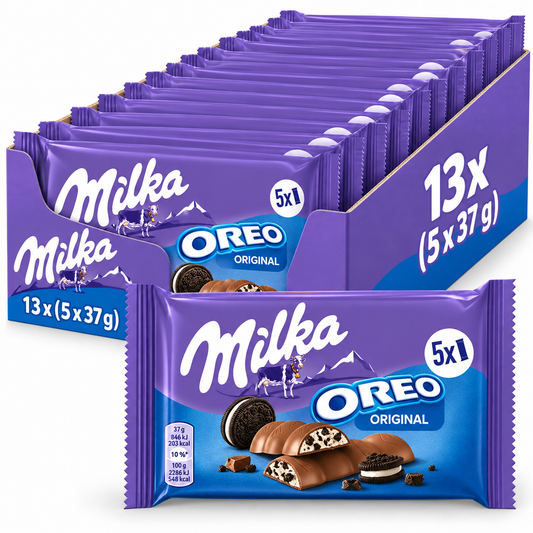 Milka Oreo Original 13x barras de chocolate 5x37g