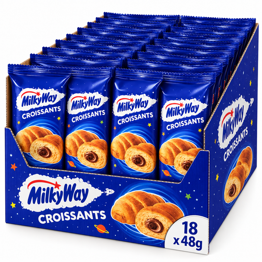 Milky Way Croissants Creme Füllung 18 x 48g