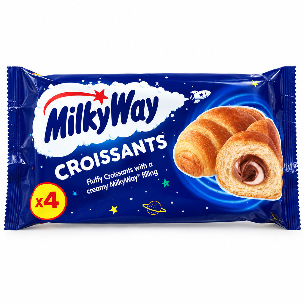 Milky Way Croissants mit Creme-Füllung 4x48g