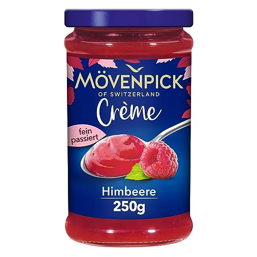 Mövenpick Gourmet-Crème Himbeere 250 g MHD: 06.07.24