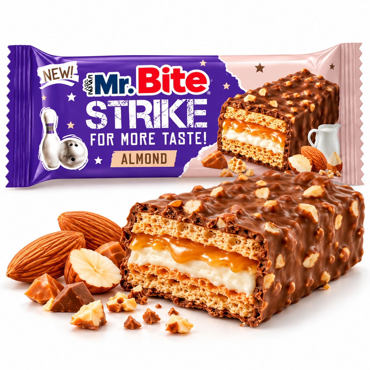 M. Bite STRIKE Almond 40g
