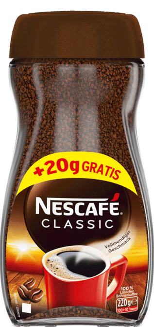 Nescafe Classic 200g+20g gratis (220 g) MHD:31.03.2026