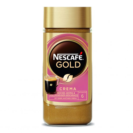NESCAFÉ Gold Crema löslicher Kaffee 200 g MHD: 06.2026